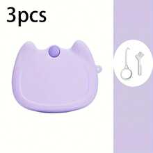 Cute Portable Silicone Dental Retainer/Orthodontic/Aligner Case, Storage Box, Data Cable Organizer Bag, With Cleaning Floss, Odorless, Oral Retainer And Expander Personal Care Storage, Suitable For Travel And Outdoor Activities - Multicolor - View 13