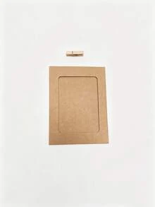 30PCS Paper Picture Frames, Kraft Paper Hanging Picture Frame Displays, Suitable For 4x6 Inch Frames, For Home Wall Decoration, School And Office Decoration. - Regular Model - View 9