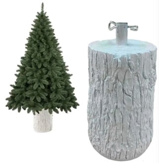 Tapis de base pour sapin de Noel -Diametre 32 cm Hauteur 32 cm Stabilite etstyle pour tes fetes - 1PC - Visualizzare 1
