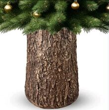 Tapis de base pour sapin de Noel -Diametre 32 cm Hauteur 32 cm Stabilite etstyle pour tes fetes - 1PC - Visualizzare 4