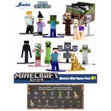 Simba Minecraft 1pc Mystery Blind Bag Metal Figure - W1/W5/W6 Series Nano Metal Mini Figures, 13 Styles Exquisite Nano Collectible Metal Mini Figures, Randomly Shipped, Each Approx. 4cm - Multicolor - View 3