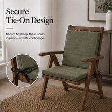 1pc-4pcs Modern Anthracite Chair Pad – Decorative & Comfortable Seat Cushion With Tufted Design In Der Turkei - Green - View 5
