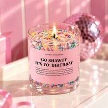 1pc Rainbow Candy Scented Candle, Birthday Cake Fragrance Candle, Suitable For Women, Best Friends, Sisters And Girls, Fun Birthday Gift And Party Decoration - Multicolor - View 7