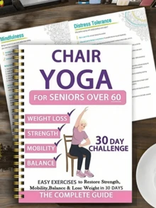 10pcs 30-Day 10-Minute Tai Chi Walking Practice Guide, Chinese Kung Fu, Tai Chi Walking Practice Manual, Gentle Exercise Plan For People Over 50, Restore Strength, Flexibility And Balance, Chair Yoga Gentle Exercise, Suitable For Home And Office, Elderly Chair Exercise, With Simple Illustrations, Gift For Mother, Gift For Father, Gift For Grandfather, Gift For Grandmother - Multicolor - View 10