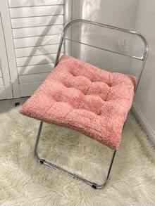 Minimalist Thickened Seat Cushion, Soft Office Chair Pad, Suitable For Office, Classroom, Dorm And Home, Minimalist Solid Color Stool Pad, Suitable For Long Sitting, Student Learning Chair Pad, Dining Chair Pad, Aesthetic Room Decor, Back To School, Daily Use And Study - Multicolor - View 14