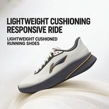 Li-Ning Super Shadow Men's Lightweight Cushioned Running Shoes Professional Sports Shoes ARBW007 Official Store - Chalky Gray - View 1