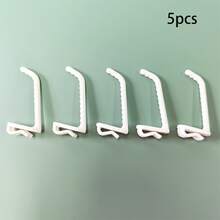 5/10pcs Durable Plastic Hooks, Suitable For Metal Grid Panels - Powder Coated, Ideal For Supermarkets, Retail Stores, Warehouses And Home Use - Multicolor - View 17