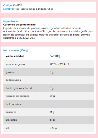 Vidal Dolci e caramelle - Pasticcini ripieni - Visualizzare 4