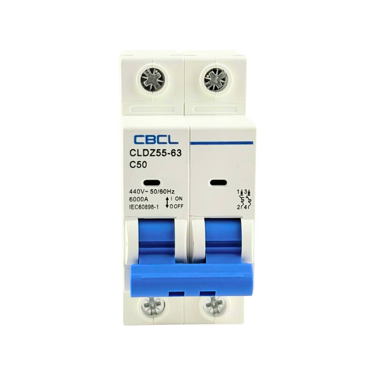 Circuit Breakers - White - View 1