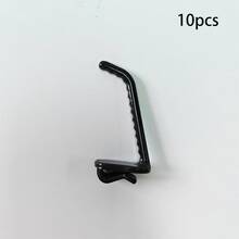 5/10pcs Durable Plastic Hooks, Suitable For Metal Grid Panels - Powder Coated, Ideal For Supermarkets, Retail Stores, Warehouses And Home Use - Multicolor - View 13