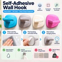 Universal Over-The-Door Hook, Hang Bags, Hats, Umbrellas, Temporary Clothing Hook, No Damage To Door - One Size - View 9