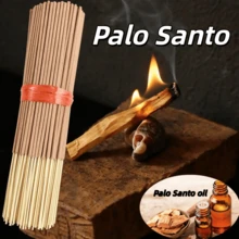 20/100/200pcs, Peruvian Palo Santo Incense Sticks, Long Burning Time, Smooth And Clean, Natural Vine Material, Suitable For Home, Kitchen And Restaurant - 22 Jade Sandalwood - View 2