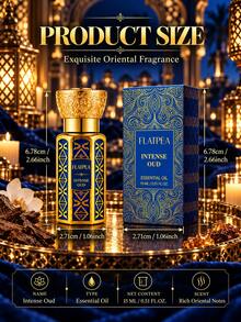 15ml Rich Oud Essential Oil, Arabian Middle Eastern Fragrance, Intense Woody Velvet Aroma, Long-Lasting Luxurious Essential Oil, Suitable For Evening Wear - Fresh - View 5