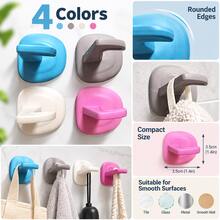 Universal Over-The-Door Hook, Hang Bags, Hats, Umbrellas, Temporary Clothing Hook, No Damage To Door - One Size - View 8