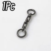 1Pc/2/3Pcs Bag Extension Chain Gold/Silver Color Optional Modification Accessory Chain Metal Texture Extended Chain Compatible With Underarm Bag Crossbody Bag Shoulder Strap Extension Buckle - Multicolor - View 22