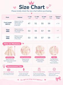 Baby Girl Bow Decor Patchwork Embroidered Mesh Sleeveless Formal Dress, Suitable For Wedding Flower Girl, First Communion, Birthday Party, Baptism, Christmas Outfit And Other Formal Occasions - White - View 10