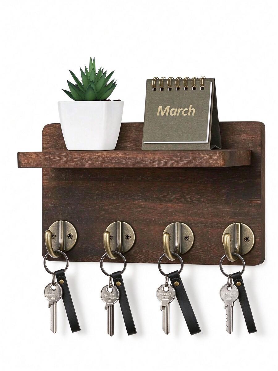Key Hooks - Black - View 1