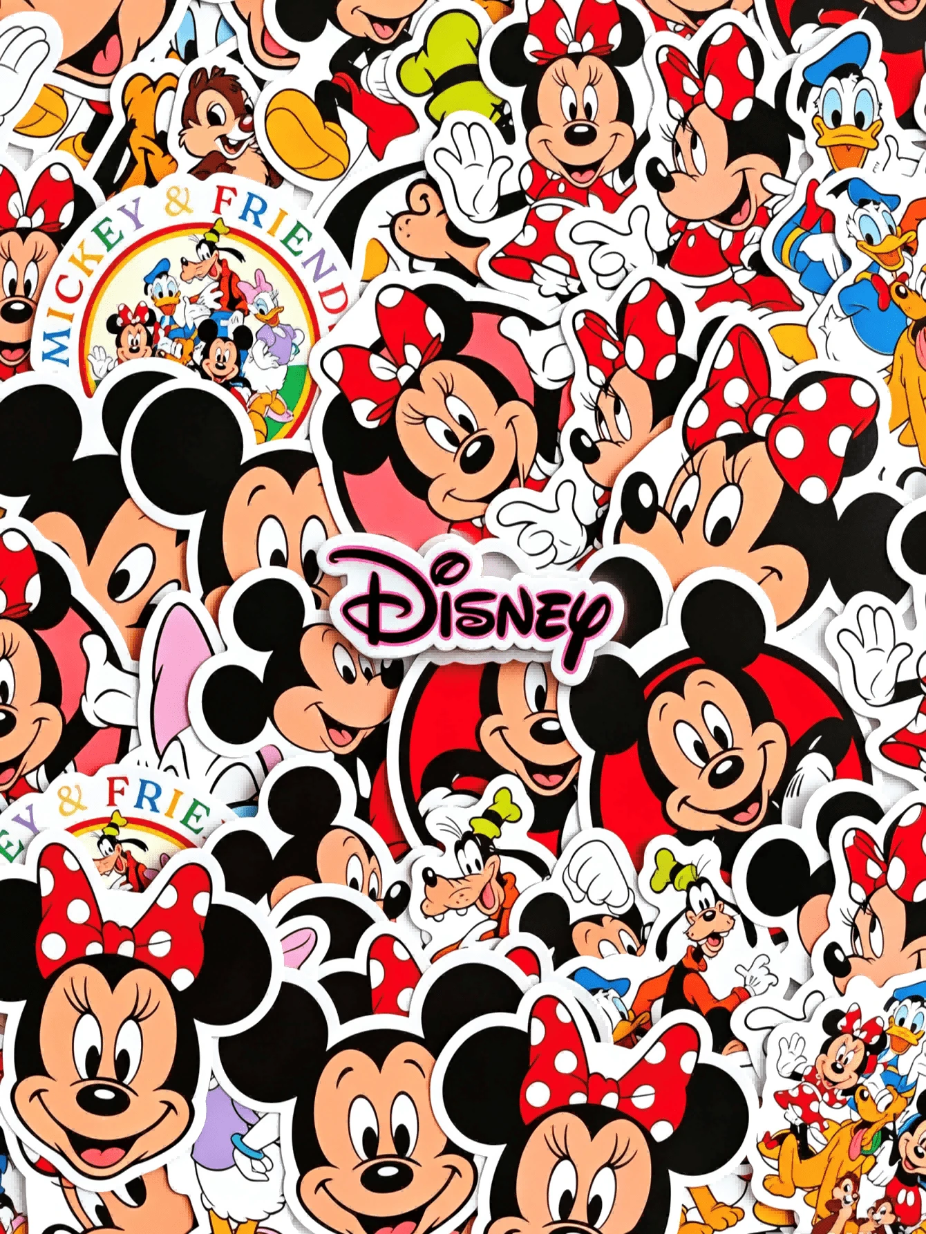 Disney Set Stiker 50 Buah, Cocok untuk Pengemasan, Pelabelan, dan Perlengkapan Kantor, Sempurna untuk Diberikan kepada Keluarga, Teman, atau Pasangan Anda pada Hari Paskah, Hari Valentine, atau Ulang Tahun. - MultiWarna - View 1