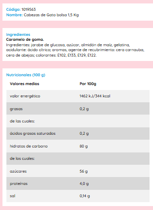 Vidal Bonbons et bonbons - Fruit Bites Frutas de la Pasión sachet 1,5 kg 250 unités - Voir 4