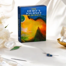 Hero's Journey Dream Oracle Cards, Colorful Fluid Oil Painting Illustration Cards, Spiritual Guidance Divination Oracle Cards, Meditation & Spiritual Practice Cards, Tabletop Game Collection Cards, Suitable As Gifts For Divination Enthusiasts, Holiday Party Gifts - View 7