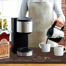 1 buah Alas Bar Kopi - Cepat Kering, Super Lembut, Terbuat dari Tanah Diatom, Tahan Panas, Alas Pengeringan Peralatan Dapur, Dengan Desain "Bar Kopi", Sempurna untuk Meja Dapur dan Meja Makan, Pelindung Meja Dapur, Alas Kopi - MultiWarna - View 6