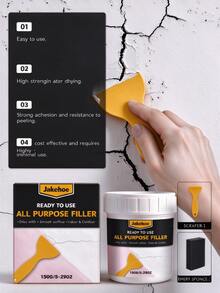 Multi-Purpose Wall Repair Kit, Wall Damage Coating Refurbishment Cover Waterproof Wall Repair Paste, Easy To Use, High Strength After Drying, Strong Adhesion And Anti-Peeling, High Cost-Effectiveness - Multiple Styles - View 2