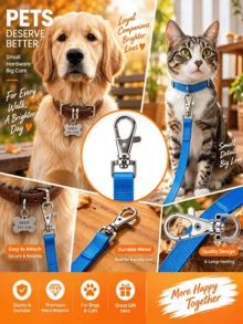672pcs DIY Keychain Making Kit, Metal Hook Ring Chain Craft Set With 360° Rotating Snap Fastener, Can Make Zipper Pulls And Pendants, Wallet Making Materials, Suitable For DIY Handicrafts And Holiday Gifts - Dog Collar Set - View 6