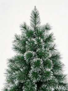 Snow-Dusted Artificial Christmas Tree In Multiple Sizes. Boasts Dense, Fluffy Branches With Natural, Realistic Snow Effect. Comes With A Stable Stand For Easy Assembly. Great For Home And Shop Decor To Build A Rich Christmas Vibe. - Multicolor - View 8