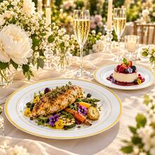 50/25/20/10pcs White Gold Rim Plates/Trays Set, 7.5 Inch/10.25 Inch Reusable Plates, Food Trays, Fruit And Snack Platters, Dessert And Salad Plates, Cheese And Candy Trays, Multi-Purpose Tableware For Parties, Weddings, Birthdays, Picnics, Holiday Events, Easy To Clean And Durable, Suitable For Home And Event Elegant Table Setting - White - View 2