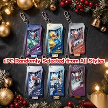 Kamen Rider Sliding Holographic Acrylic Keychain - Character Pendant With Carabiner, Bag Accessory, Ideal Gift For Birthday Or Anniversary - Multicolor - View 9