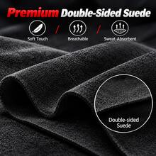 1 Buah Sarung Setir Mobil Suede Universal, Ukuran 14,5-15 Inci, Dapat Dijahit Sendiri, Lembut, Bernapas, Anti Selip, Tahan Keringat, Perlengkapan Jahit Termasuk, Aksesori Interior Mobil untuk Sedan SUV - MultiWarna - View 6