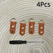 4Pcs Bag Accessories Buckles DIY Suitable For Crossbody Bag Tote Bag Handmade Replacement Parts Wallet Gift Making PU Bag Strap Connector Hook - Multicolor - View 14