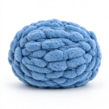 CLSUPER Thick Chenille Plush Yarn, Gradient Color Soft Yarn, Suitable For Crochet, Handmade Knitting DIY Blankets, Carpets, Pillows, Mats, Home Decor - Multicolor - View 34