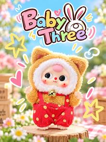 cureplaneta Baby Three Lucky Cat Theme Plush Blind Box (Non-Plush Filled) - Blind Boxes - View 7