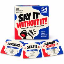 54 Fun Party Interaction Challenge Cards | Quick Reaction Word Game | Creative Language Expression & Thinking Challenge Board Game | Portable Card Game Suitable For Friends Gathering, Party, Game Night, Family Entertainment And Social Activities - Multicolor - View 10