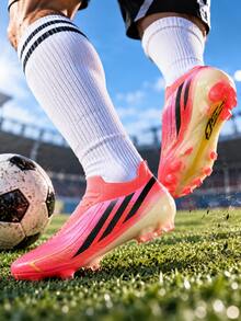 FIFA WEJIESS1 Dual AG Style World Cup Plus Size Men's Soccer Shoes, Suitable For World Cup Preparation, Ideal For Campus Grass Use, Anti-Slip, Breathable, Portable, Low-Top Training Shoe With Heel Design - Multicolor - View 6