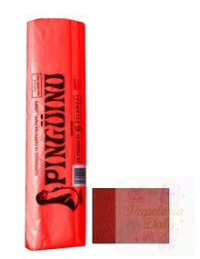 Pingüino Brand Red Crepe Paper Folder - Red - View 3