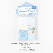 Patchwork Sticky Notes Series Summer Theme Planner Decorative Paper Non-Adhesive Material For Notebooks, Diaries, Planners, Back To School Season, School Opening Season - one-size - View 10