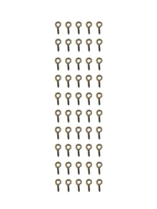 10mm Mixed Color Metal Screw Eye Pins Hooks For DIY Jewelry Making Pendant Accessories - Eye Screw - View 26