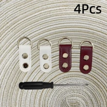 4Pcs Bag Accessories Buckles DIY Suitable For Crossbody Bag Tote Bag Handmade Replacement Parts Wallet Gift Making PU Bag Strap Connector Hook - Multicolor - View 19