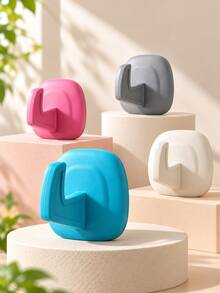 Strong Adhesive Wall Hooks For Home, No-Drill Removable Hooks, Multi-Color Options, Shower Storage Hooks - Multicolor - View 6