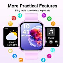 ZhiKexing Smart Sports Watch + Wireless Earbuds Combo Set, 1.83-Inch HD Display, 260mAh Battery With LED Light, Supports Wireless Calling, Music Playback, Message Notifications, Smart Watch With Calculator, Alarm And Other Multifunction Sports Watch, Compatible With Android And IOS Systems, Fashionable And Modern Design, Ideal Gift For Men, Women, Lovers Or Parents. - View 5