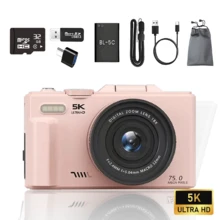 Kamera Digital 5K, Kamera Video Fotografi Vlogging, Kamera Digital Autofokus 72MP, Layar Putar 3" 180°, Zoom 18X, Kamera Retro Kompak, Terhubung dengan WiFi Smartphone melalui Aplikasi, Dilengkapi Kartu Memori 32G, Ideal untuk Blogger, Kreator, Perjalanan dan Media Sosial, Cocok untuk Pelajar, Remaja, Hadiah Paskah, Ulang Tahun, dan Natal - View 17