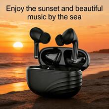 True Wireless Bluetooth Earbuds - Compatible With Apple And Android Devices, Built-In Microphone, Sweat-Resistant, Up To 24 Hours Battery Life - White - Multicolor - View 6