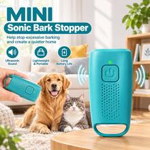 Pengusir Anjing Ultrasonik Mini, Alat Pengusir Anjing Portabel Anti Gigitan dan Gonggong, Perangkat Pelatihan - MultiWarna - View 2