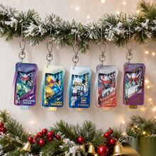 Kamen Rider Sliding Holographic Acrylic Keychain - Character Pendant With Carabiner, Bag Accessory, Ideal Gift For Birthday Or Anniversary - Multicolor - View 8