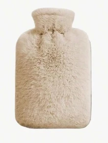 1pc Plush Water-Fillable Hot Water Bottle, Faux Rabbit Fur Thickened Fleece, Winter Home Bedroom Hand & Belly Warmer, Macaron Multi-Color Portable Hot Water Bag, Autumn/Winter Dorm Daily Warmth & Portable Heat Compress Hand Warmer - Multicolor - View 11