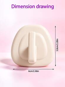 Strong Adhesive Wall Hooks For Home, No-Drill Removable Hooks, Multi-Color Options, Shower Storage Hooks - Multicolor - View 2
