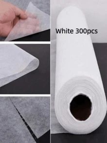 50pcs/Roll Disposable Bed Sheets - Non-Woven Fabric, Unscented, Size 70x53cm, Suitable For Beauty Salons, Spas, Massage Beds, Tattoo Studios, Massage Table Covers | Soft Texture | Single Use - White - View 15