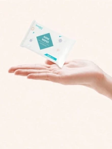 7pcs/1pack Suction Creative Geometric Pattern Portable Wet Wipes, Suitable For Daily Item Cleaning, Clothing Cleaning And Stain Removal, Kitchen Cleaning, Etc., Essential Wet Wipes For Home Travel, Christmas And New Year Gifts(Random Packaging Color) - Multicolor - View 9